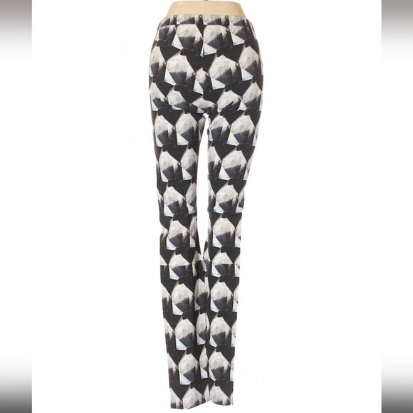 Theyskens' Theory Geometric Glass Skinny Pants 0 - Picture 1 of 12